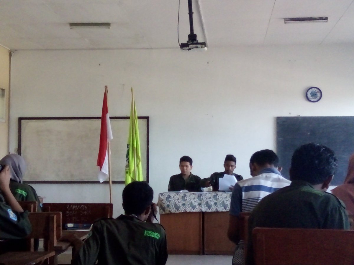 Sidang pleno 1 pada MUBES ke XX