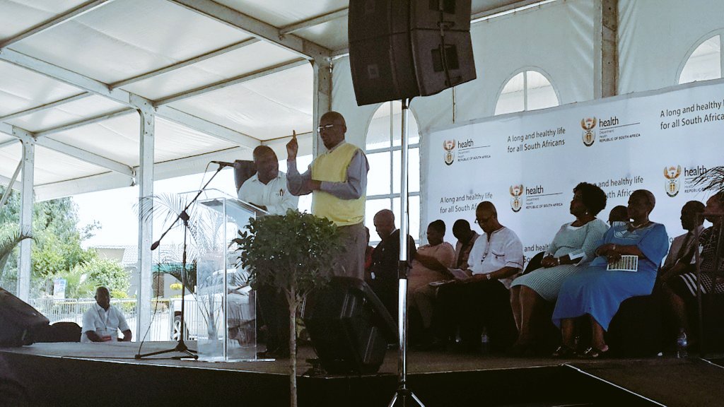 HealthZA's tweet photo. Dr. J Phaahla: there are #MaxCondoms & female condoms for #MaximumProtection. NO Max,No Sex! #RFHD2016 ^eN2 https://t.co/5lTpu5N5zi