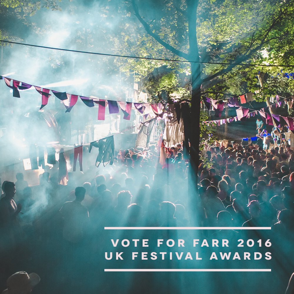 FarrFestival's tweet photo. Farr Festival has been nominated for #BestSmallFestival & #BestDanceEvent by @festival_awards - Vote + Support us π https://t.co/8JWJW7lDXM https://t.co/EjeCk5Bh4I