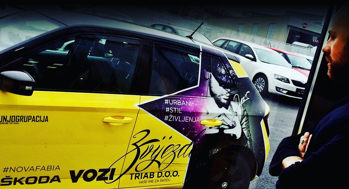 DEENVOICE's tweet photo. Thanks to my friend @bunjo_adis #bunjogrupacija for the #great #collaboration !!!! Iskrena preporuka! #skoda #skodafabia #triab 🚕🚕🚕🚕🚕🚕 https://t.co/GI5eZ61Iwb