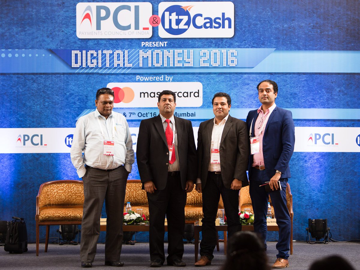 BankBazaar's tweet photo. Our CEO @adhilshetty moderating the panel at Digital Money 2016 organized by the Payment Council of India on October 6 and 7. #DigiMon16 https://t.co/kK0wQqrNb4