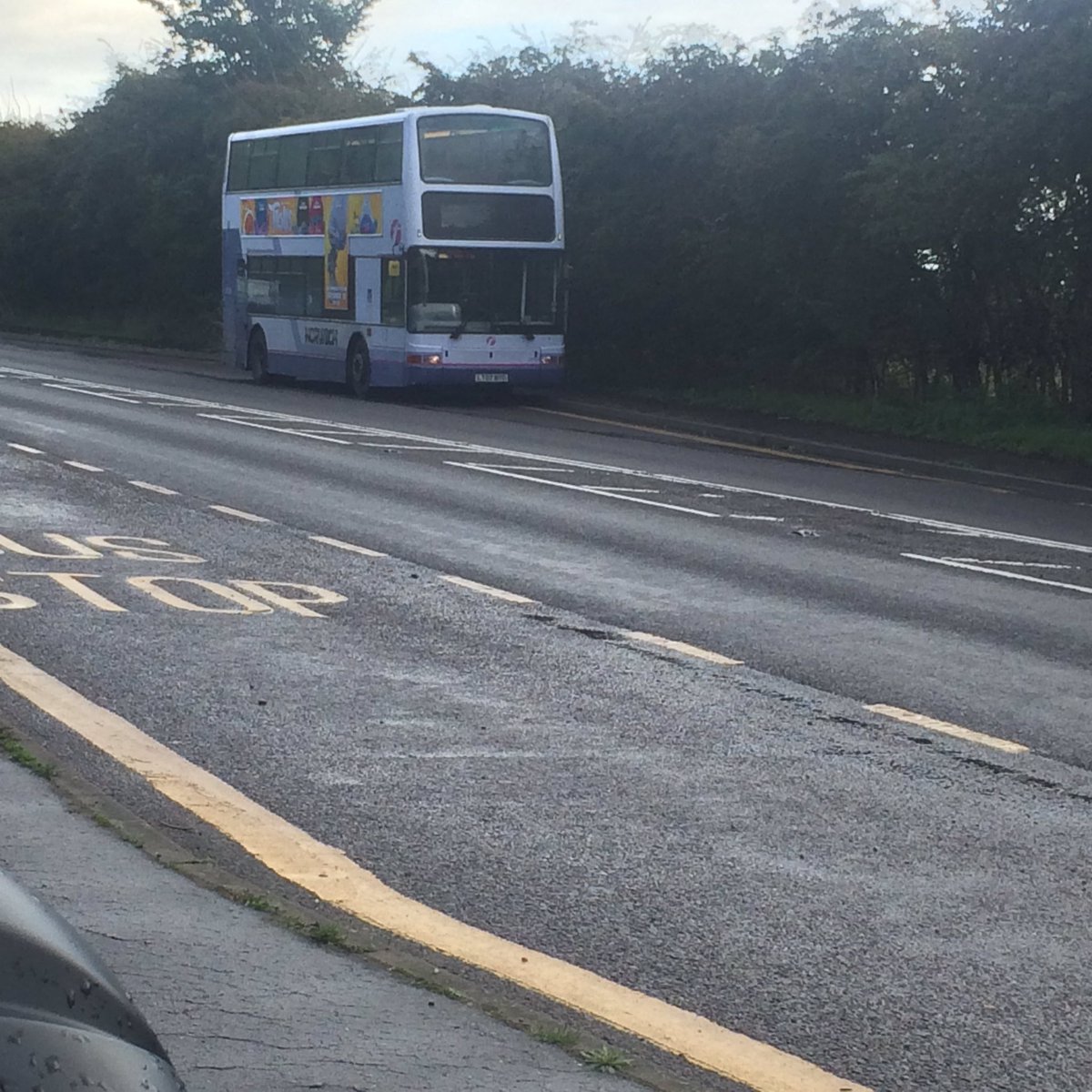 victlk's tweet image. why is it just stood there? please dont let it be broken down😭