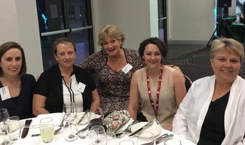 alison_loudon's tweet photo. Country Midwives enjoying conference dinner #NormalBirth16 @wnswlhd @DorlingJulie @ https://t.co/x708W8le9r