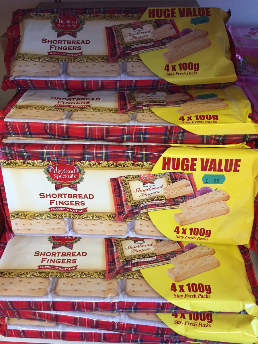 MandNdiscount's tweet photo. Shortbread fingers 4×100 g only 99p
325 Dickson Rd Gynn Sq B/pool FY1 2JL between Spar &amp; William Hill .open till 6 https://t.co/RF0aXpuUf1