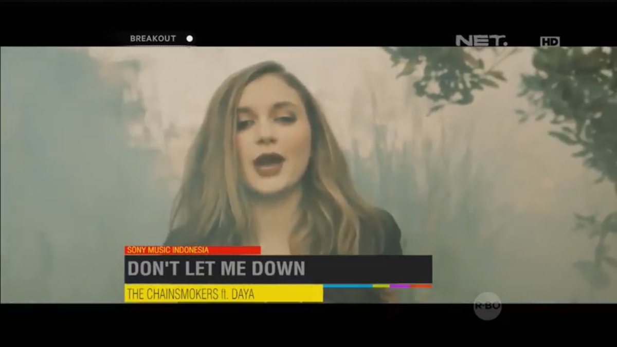 BreakoutNET's tweet photo. Yeaah don't let me dooown! @TheChainsmokers @Daya #BreakoutNETOctober https://t.co/q0NczWMtsn