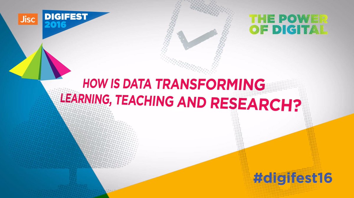 Jisc's tweet photo. How is data transforming learning, teaching and research? We spoke to experts and delegates at #digifest16
https://t.co/dPBhcFbN1Y #edtech https://t.co/muNHgtYFBA