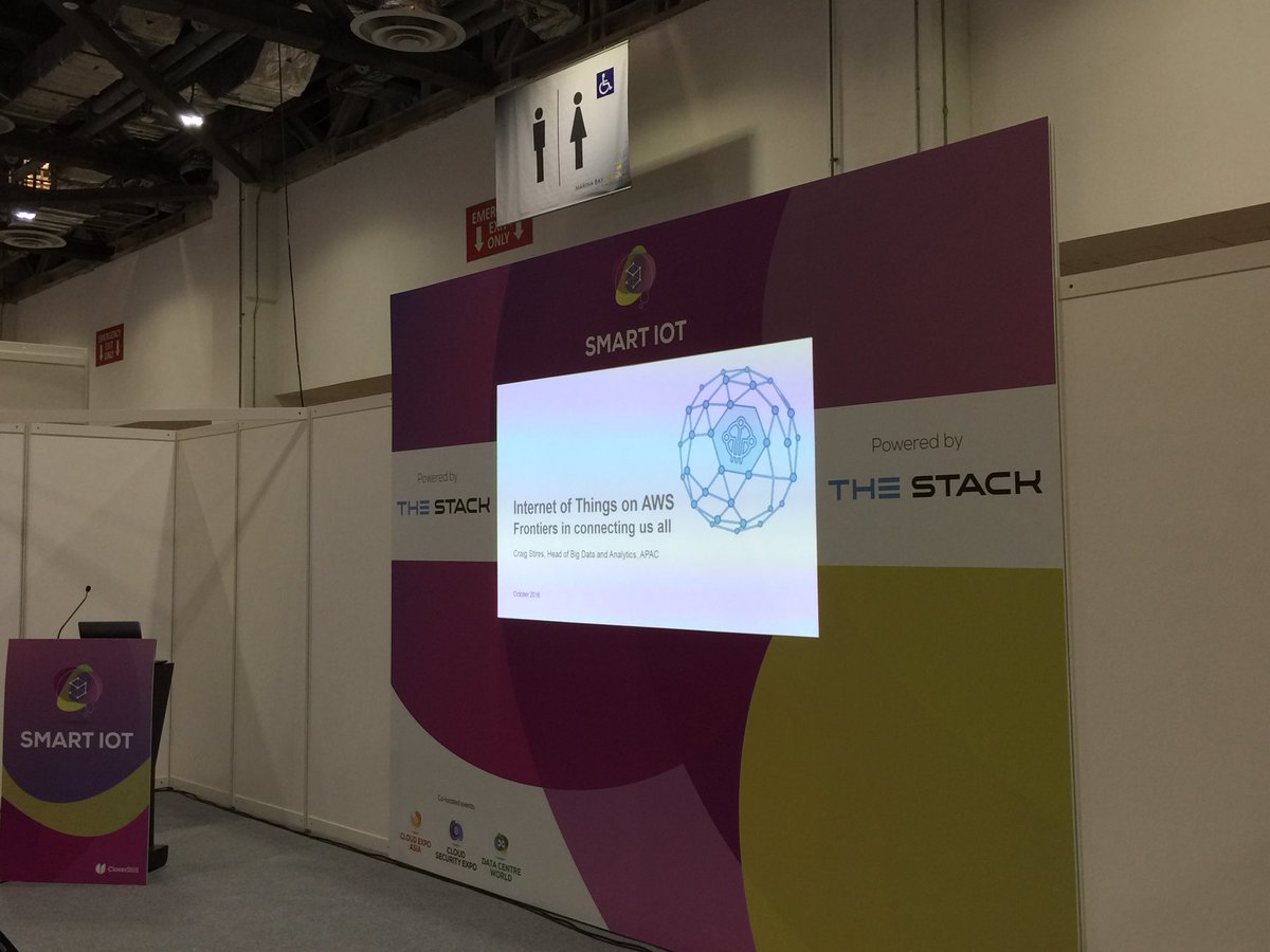 cloudventurous's tweet photo. #cloudexpoasia #IoT connectivity using @awscloud #Singapore #Cloud #CloudComputing https://t.co/EBPonDkM9u