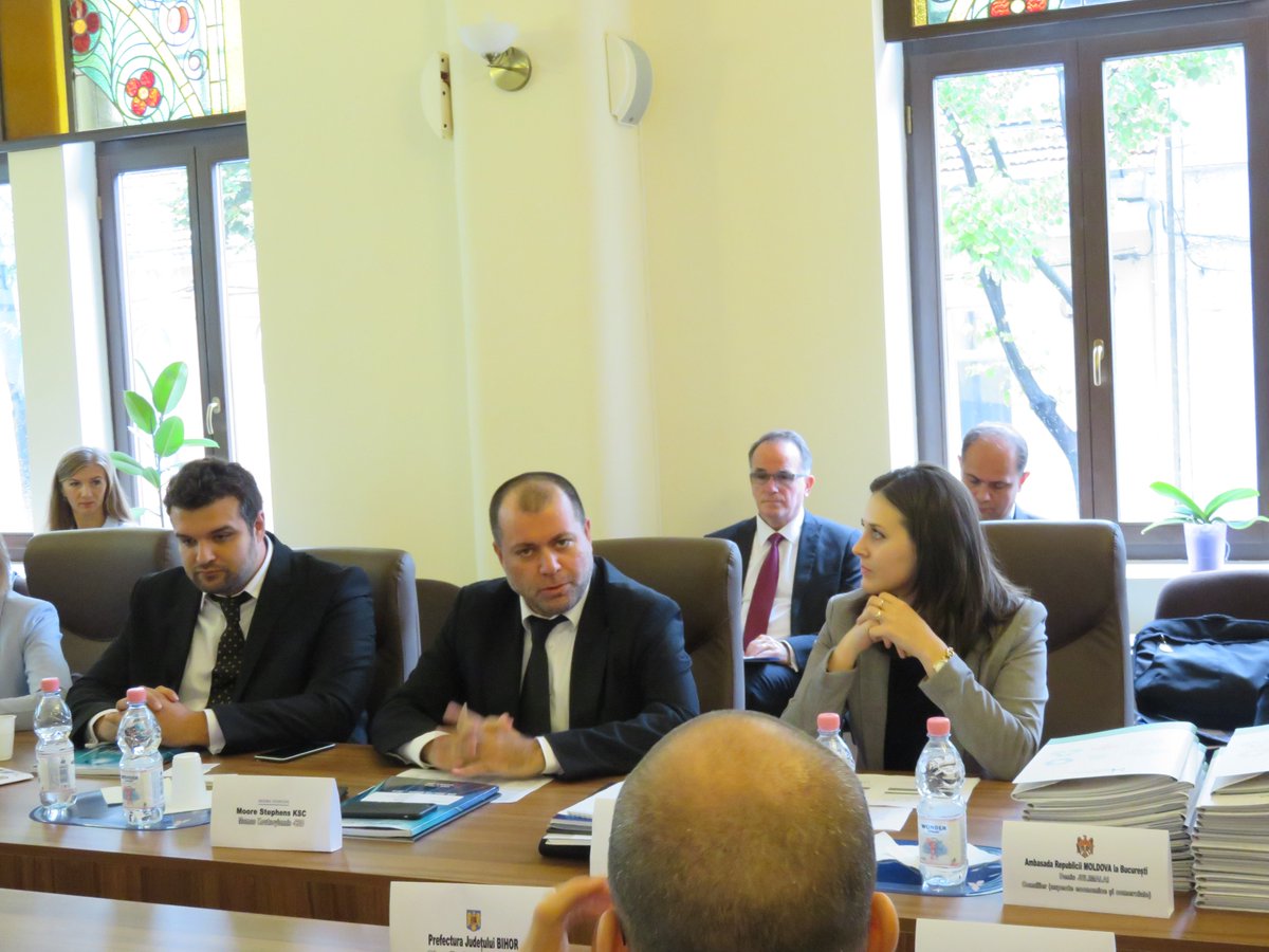 mooreROMD's tweet image. On October 6, we had a full-house when we met with the business community from Oradea to promote the Business Opportunities from R. Moldova