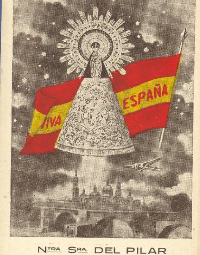MadridCFyB's tweet photo. ¡Viva la Virgen del Pilar! ¡Viva España! https://t.co/ShMzcZHEUv