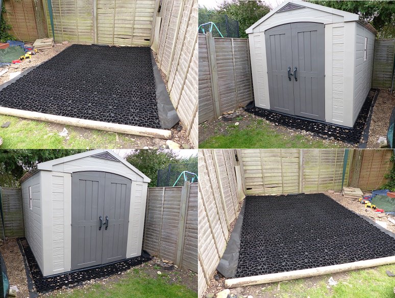 Plastic Shed Base on Twitter: "Another shed base install 