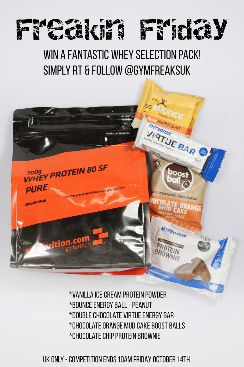 GymFreaksUK's tweet photo. #winitwednesday is BACK! Follow &amp; RT to enter, &amp; if you haven't heard the news, our new site went live today! GO GO GO! #competition #gym https://t.co/nG6tyGtSeF