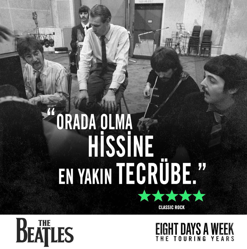 THE BEATLES: EIGHT DAYS A WEEK - TURNE YILLARI belgeseli <a href="/filmekimi_iksv/">Filmekimi</a>'de! #thebeatles #filmekimi16