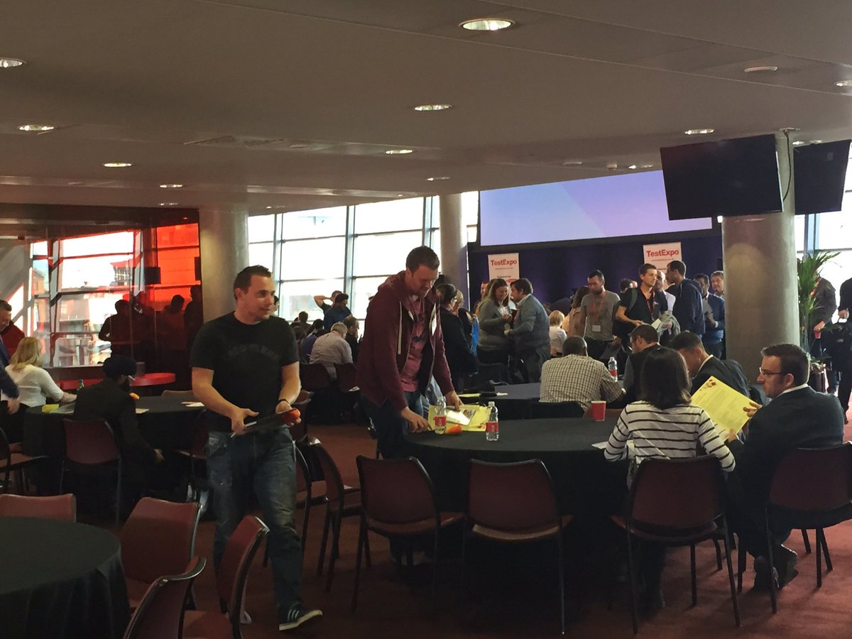 UNICOMSeminars's tweet photo. Networking at #TestExpo16 @arsenalstadium #unicomtesting https://t.co/kdn8QNhbkE