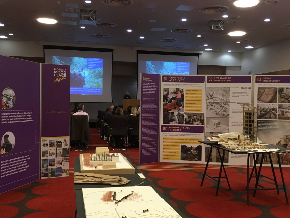 OSPSiv's tweet photo. Our first #OSPS4 @MMPresearch plenary is on three years of research and #codesign with @eca_edinburgh students and older people #hello2arch https://t.co/6QSFQUUqIs