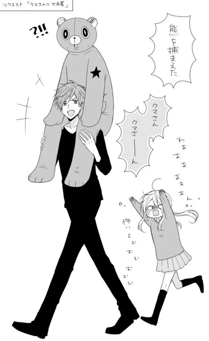 落書き。多分一番リクエスト多かった 