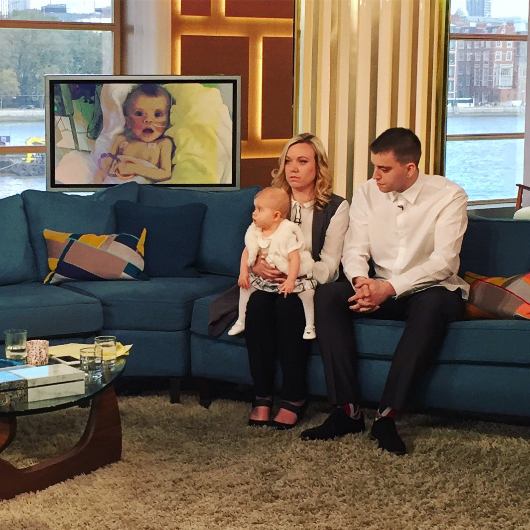 TUNE IN as we meet beautiful baby Imogen, the smallest child to have a double lung transplant in the UK #ThisMorning