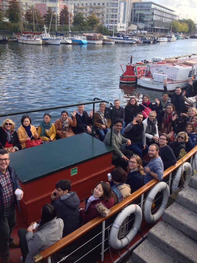 VisitWestUK's tweet photo. Next stop, a trip around Bristol's habourside with @bristolpacket @VisitBritain https://t.co/XTC9Jwp40u