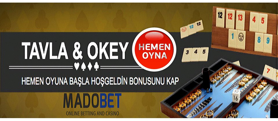 madobets's tweet photo. Tavla ve Okey artık MadoBet'de.. HEMEN OYNA..! https://t.co/JoOgTMlcYN  #Bahis #Madobet #tavla #okey #ÇokMuZor #CanımBaksanaBİ https://t.co/7g6kFa0fRL