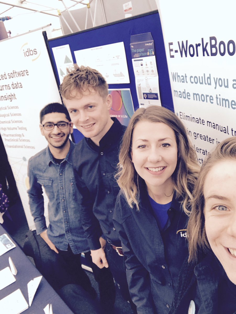 IDBSCharlotte's tweet photo. All set for @careerssurrey careers fair - come and see us! #yourcareer #imaginedifferent #idbs https://t.co/N9SjXOV7iD