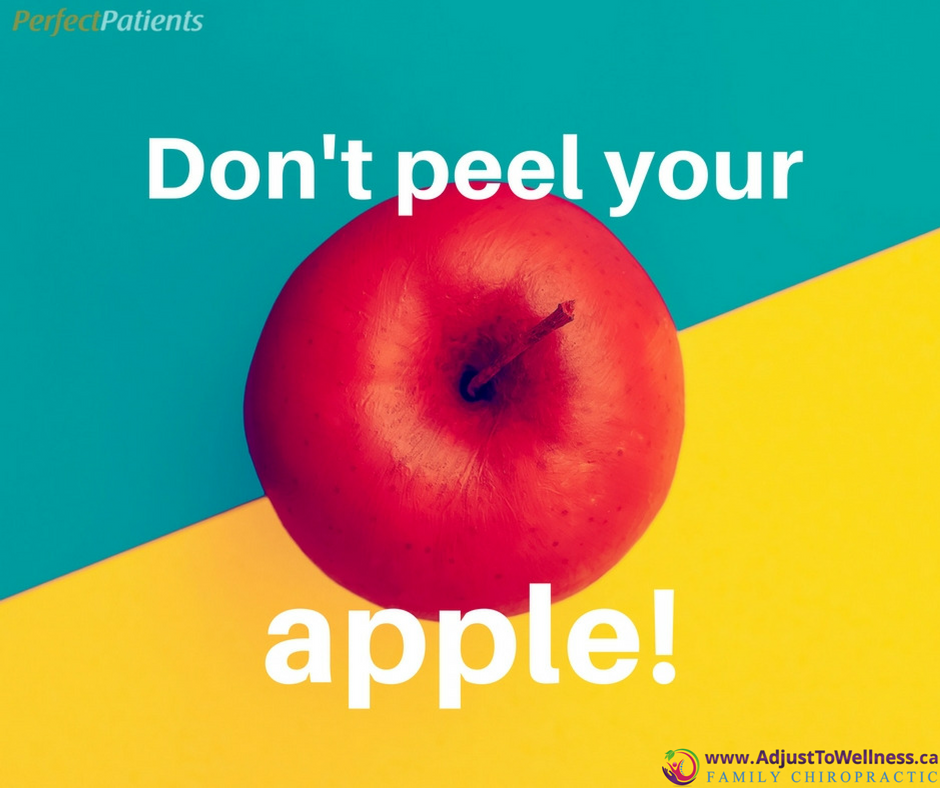 ATWFamilyChiro's tweet photo. Did you know? The skin of an #apple contains more vitamins and fiber than the inside. #Nutrition #HealthyTips #AdjustToWellness #Vitamins https://t.co/YG0oyUTjO5