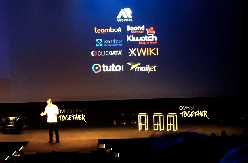 2 jolis logos au #ovhsummit ;)