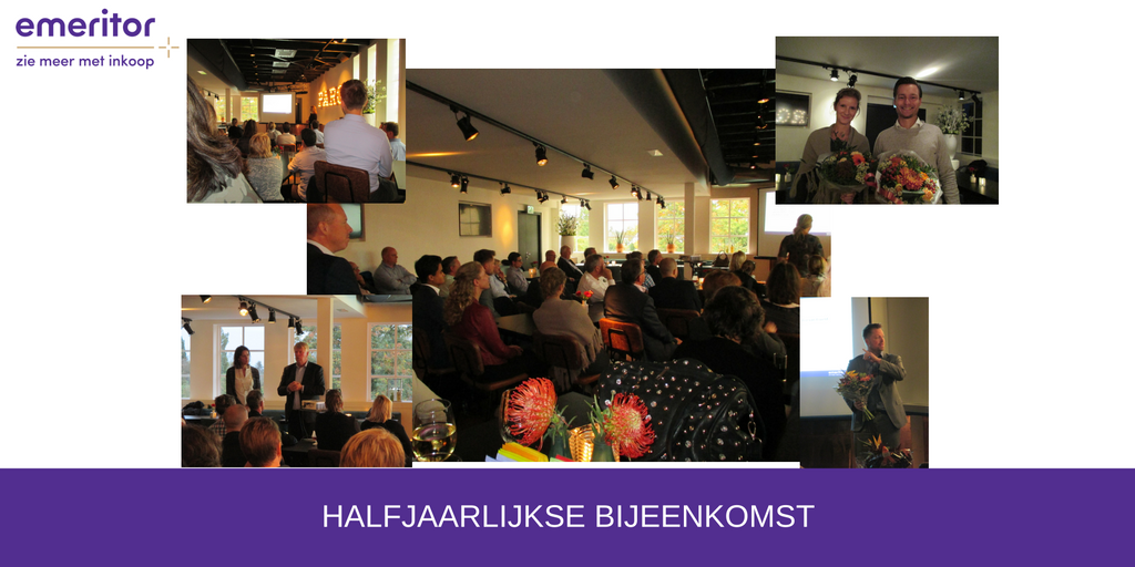 Emeritor's tweet photo. Gister hadden we de halfjaarlijkse bijeenkomst. In goede sfeer en onder genot van hapje en drankje de voortgang bespreken. #Emeritor #inkoop https://t.co/oFwYRSwpxZ