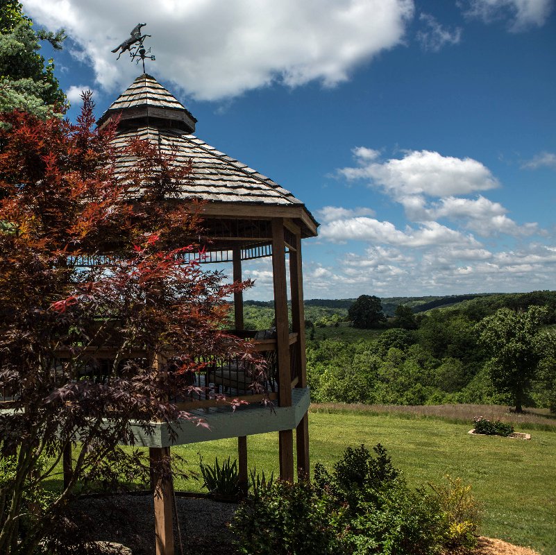 BARIGBY_Auction's tweet image. A double-decker gazebo and a stellar view are some of the amenities available at this property! Contact us for a tour! #Luxury #RealEstate