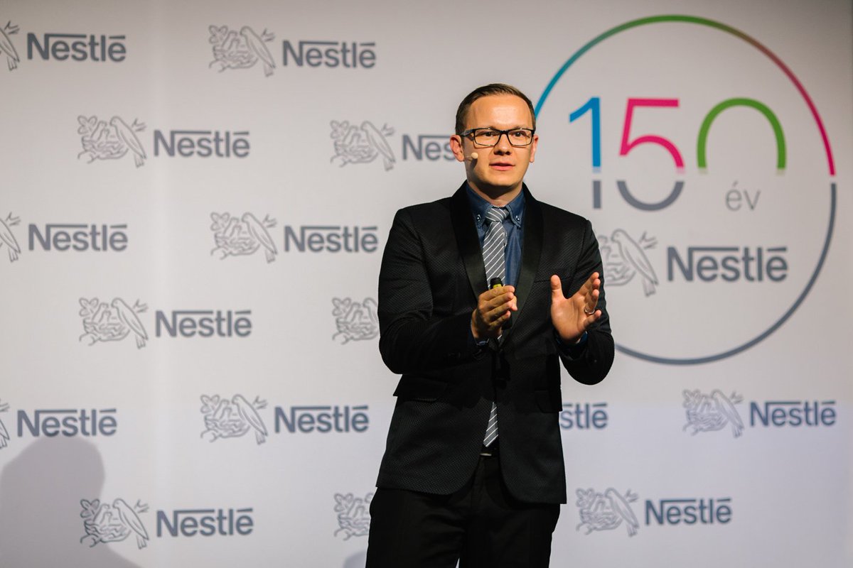 NestleEU's tweet photo. Diet & Food will play an important role in future #HealthCare! #Food4TalkBudapest #Nestle150 #NesTalks https://t.co/9FQ8Z3XeLg