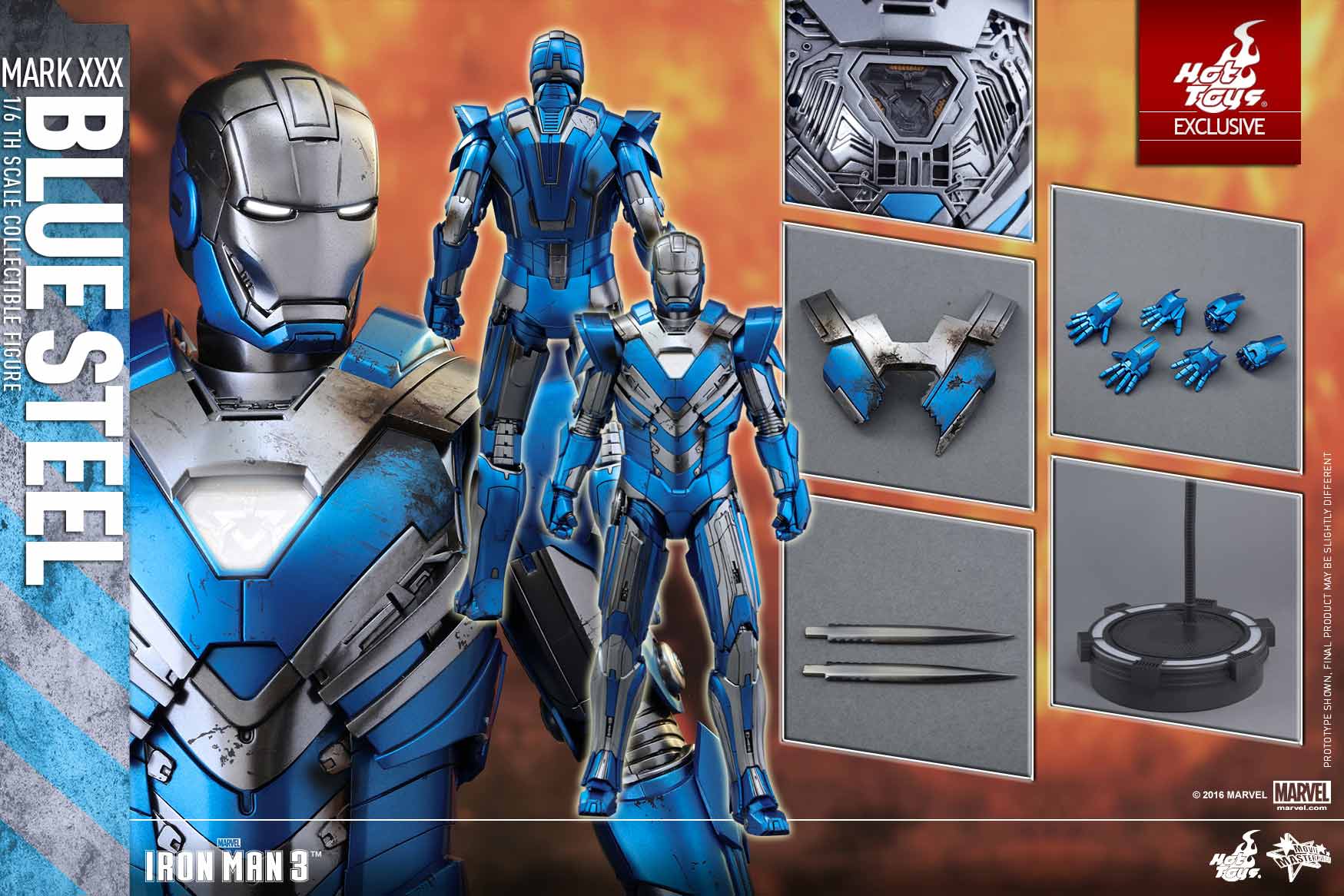 Hot toys blue steel sales