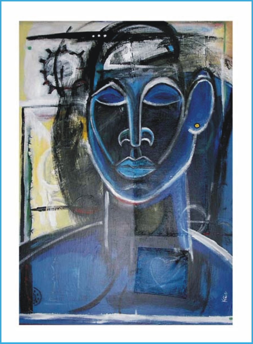 'Female Spirit' by Kraig Yearwood #Barbados #Caribbean #art #inspiration #followart #twitart #iloveart #caribbeanart