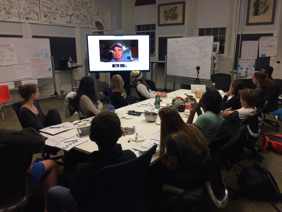 TangInstitute's tweet photo. so cool- Ben Anthony '16 + Danny Evans '16 participating last night in Sport Psychology session with Lani! @PAGirlsBball1 @phillipsacademy https://t.co/t2aUCTpRLf