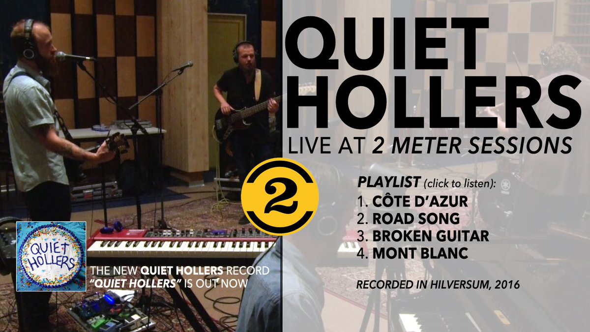 2MeterSessies's tweet photo. *NEW SESSION * @QuietHollers on 2 Meter Sessions - listen now: https://t.co/Xe2NWgqQ7W https://t.co/YfGWTATnpK