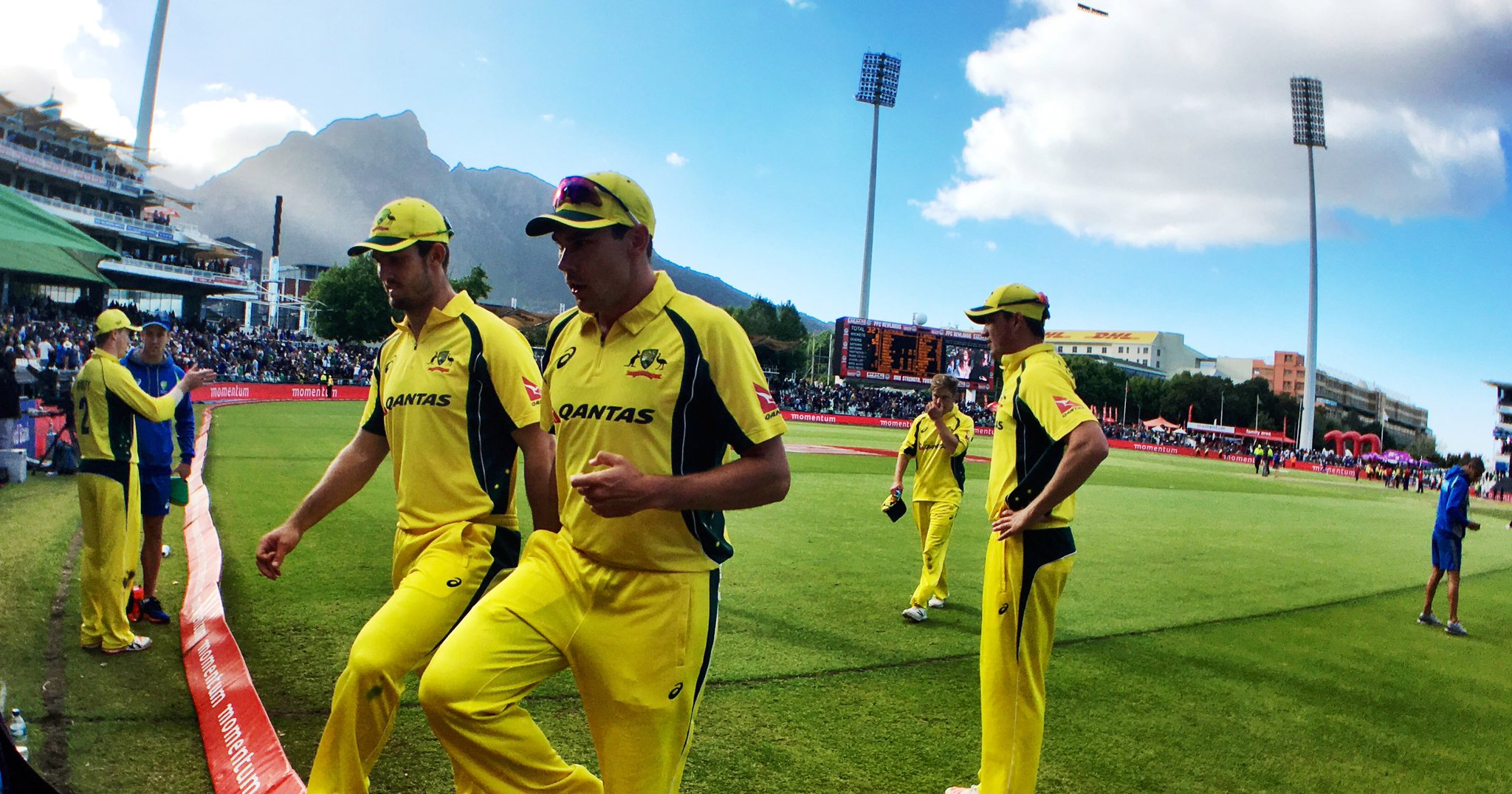 on Twitter "Mitch Marsh and Scott Boland make their way