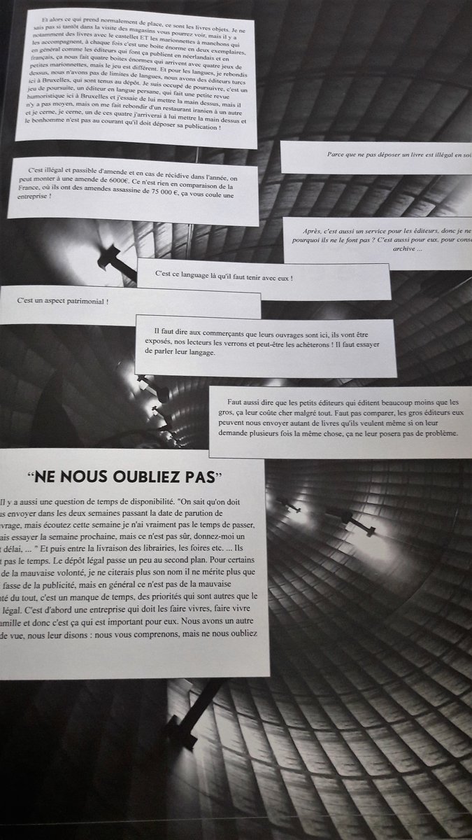 kbrbe's tweet photo. Een beperkte oplage voor het #wettelijkdepot: het resultaat van de typografieworkshop van de École de Recherche Graphique in de KBR https://t.co/1h1PTd4ACo