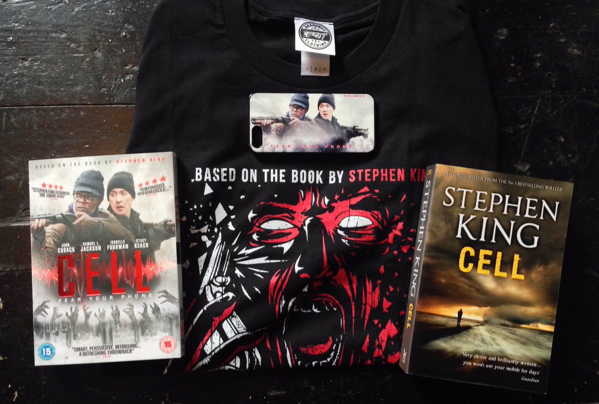 sttepodcast's tweet photo. RT & follow to #Win a limited #CellMovie merch bundle! Out next week on DVD, Blu-ray & Digital! @SignatureEntUK https://t.co/Dj4lpArTst https://t.co/9qQPp7AtcP