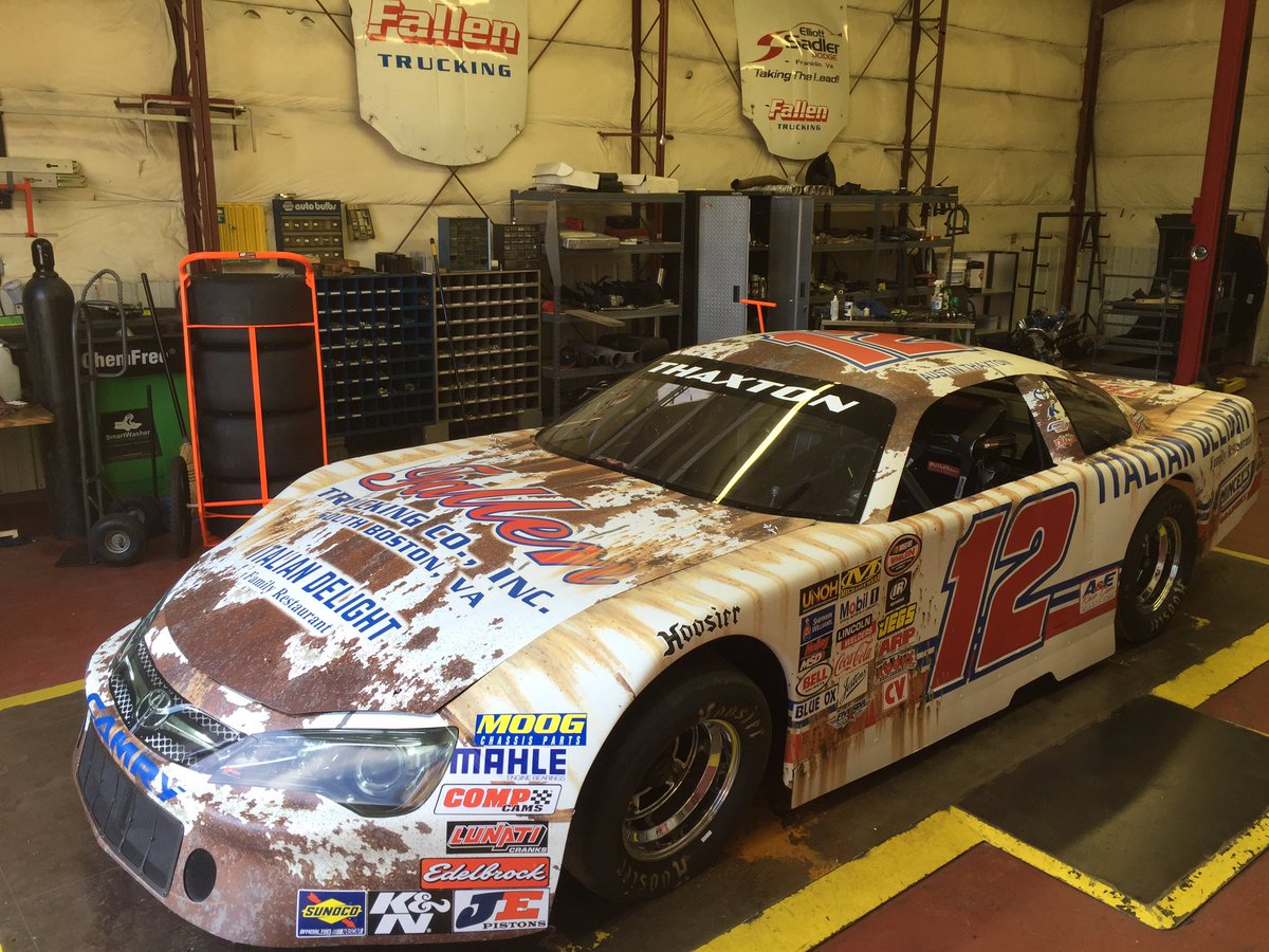 AustinThaxton's tweet photo. Ready for @MartinsvilleSwy this went! #tictoc https://t.co/1MJl2gc2uY