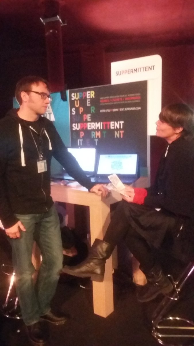 suppermittent's tweet photo. En direct du #MaMA16 . Cool ! https://t.co/LZdgJD3c8h
