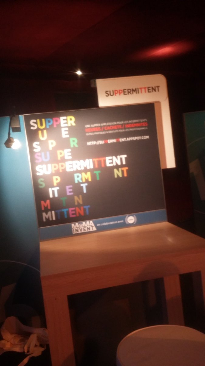 suppermittent's tweet photo. En direct du #MaMA16 . Cool ! https://t.co/LZdgJD3c8h