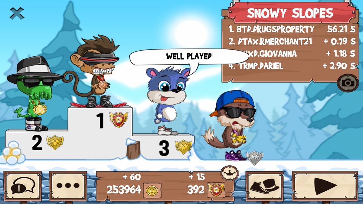 Camila19923's tweet photo. Get on my level, son! #funrun2 #RMerchant21 #Giovanna #dariel https://t.co/BQH1I0tnig