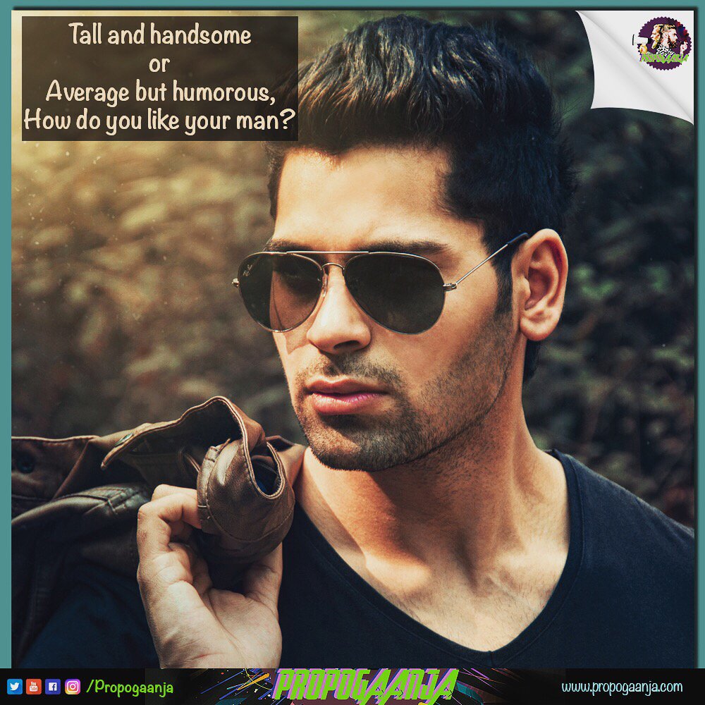 propogaanja's tweet photo. How do you like your man? 
Tell #Propogaanja, but no we are not running a Swayamvar here! 
Stay tuned to know more! https://t.co/Ci6BTEf1B6