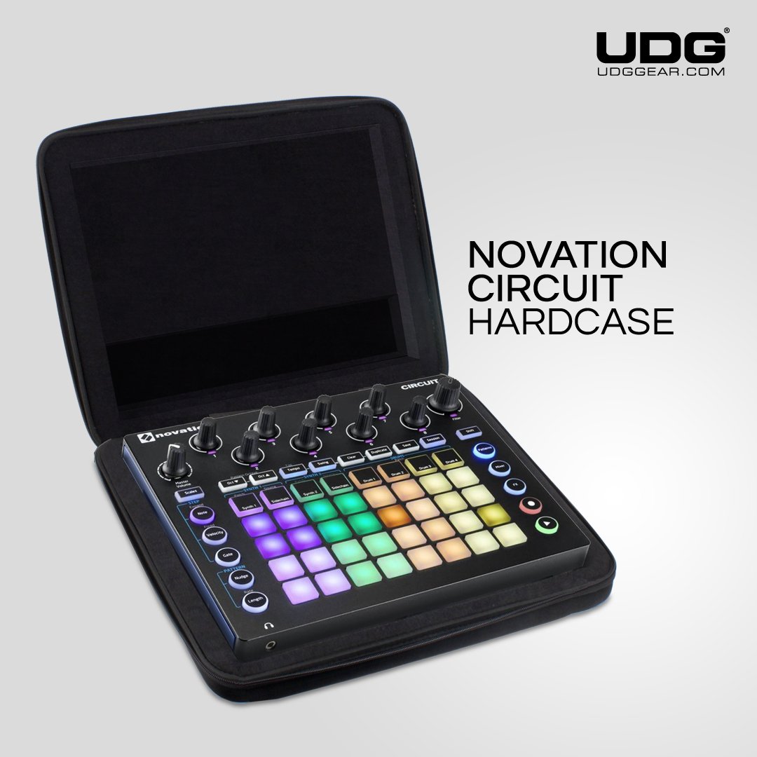 udggearcom's tweet photo. Available Now! UDG Creator Novation Circuit Hardcase #UDGGEAR #DJ #DJLIFE #DJonTour #UDGHardcase #Novation #NovationCircuit #CircuitCase https://t.co/kCIl22mHnW