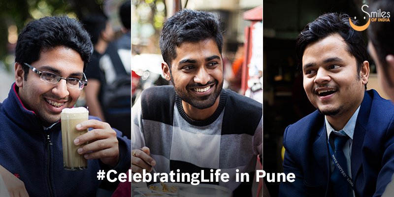 SmilesOfIndia's tweet photo. Siddhartha Joshi met students from Pune and got inspired by how they are #CelebratingLife. Read: https://t.co/xmObVhFvHz
#SmilesOfIndia https://t.co/SPT5voaLe2