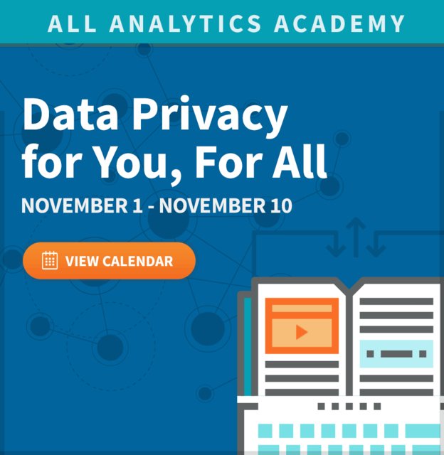 iggypintado's tweet image. All Analytics Academy: Privacy in the Spotlight #AllAnalytics bit.ly/2e8R8oE