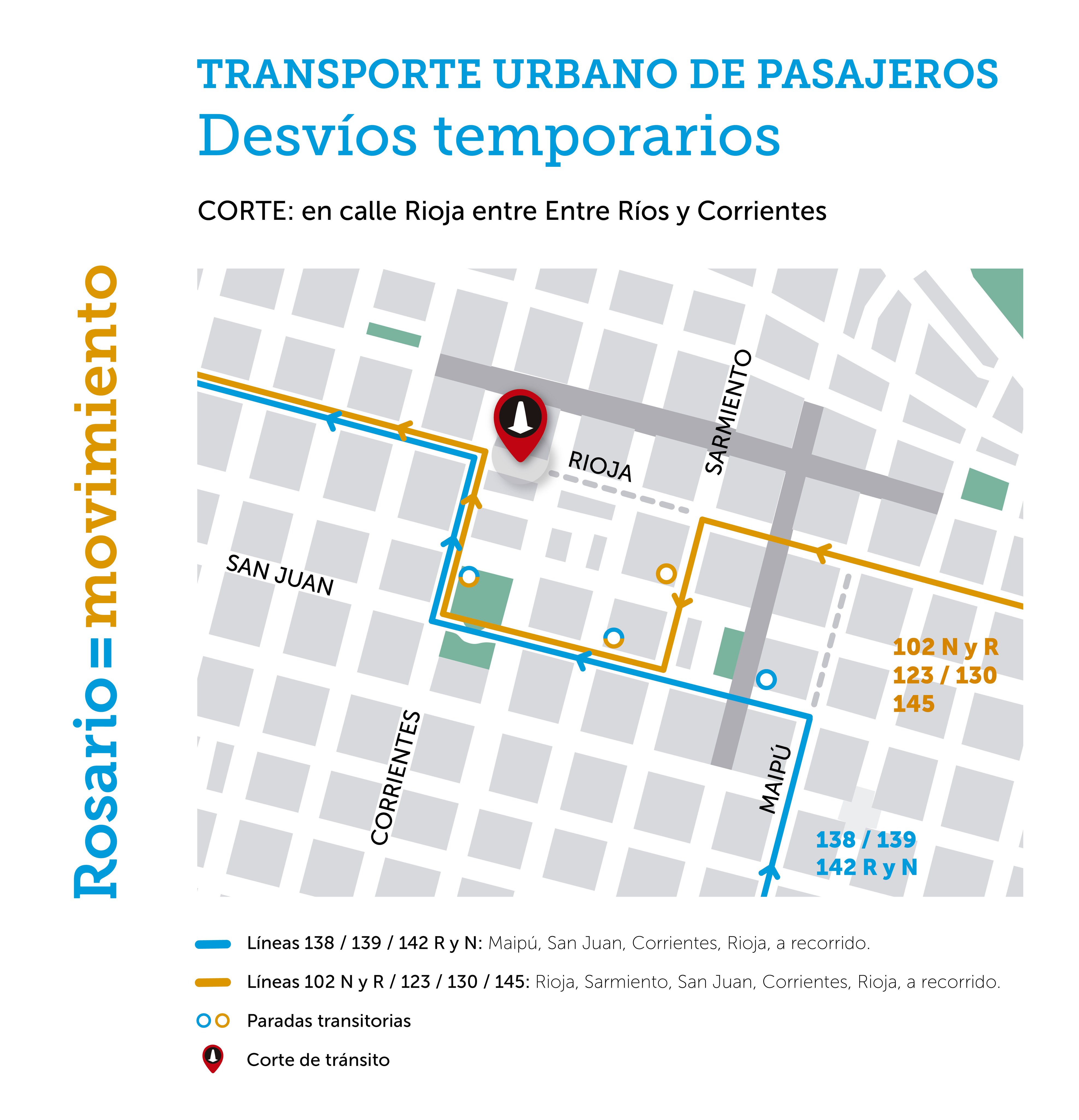 تويتر \ Municipalidad de Rosario على تويتر: "Por #obras en el  #ÁreaHistórica, hasta el viernes estará cortada calle Rioja, entre  Corrientes y Entre Ríos. Desvíos del transporte urbano.  https://t.co/eG7va1vm4w"