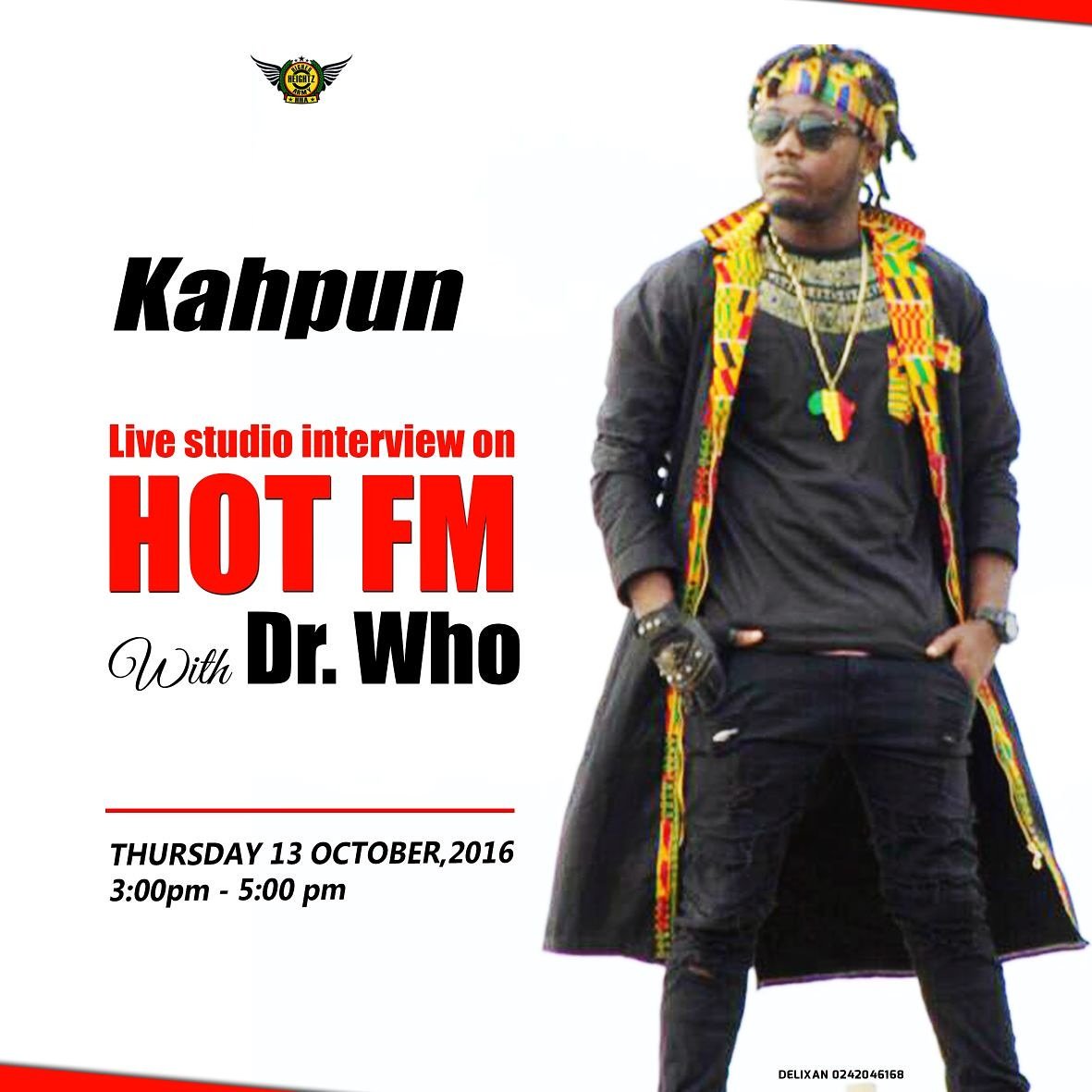 Kahpun_'s tweet photo. This Thursday with Dr. Who @hotfm976 #Eazzzy #UpDer https://t.co/Z75KLzoyLg