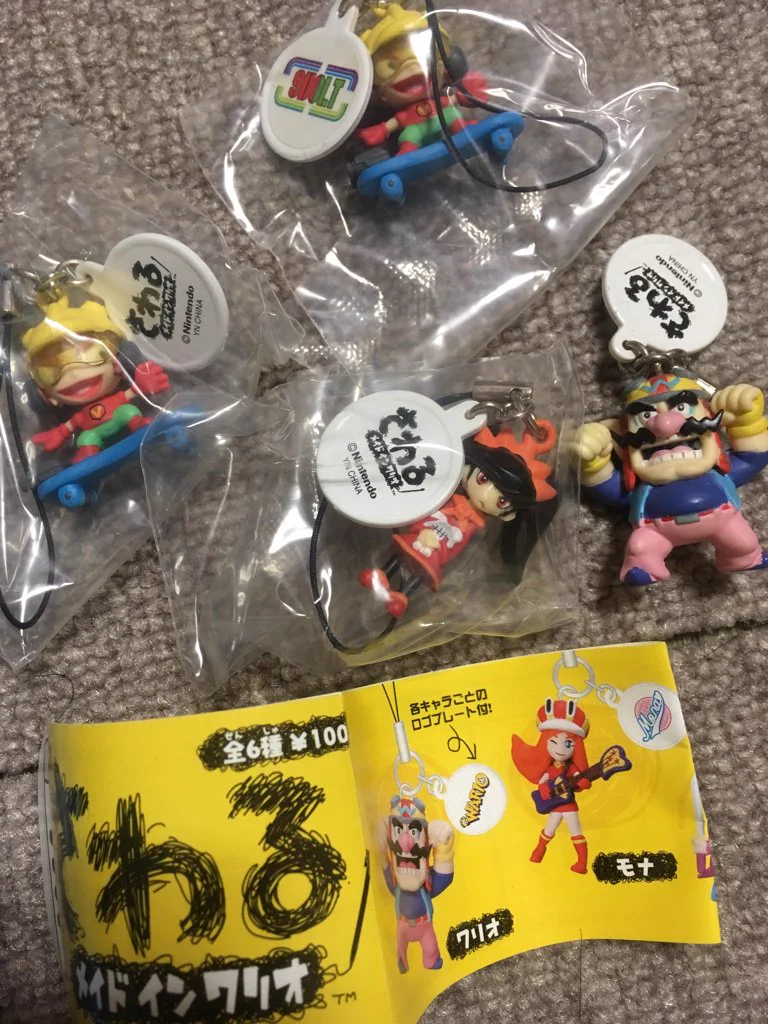 メイドインワリオゴージャス　さわる　メイドインワリオ　フィギュア　ナインボルト kikai / マリオが好きなひと on X: 