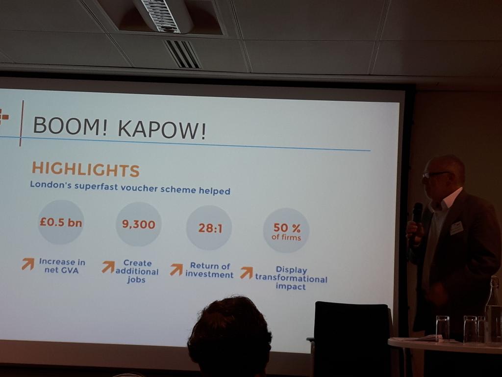 'Broadband-best infrastructure investment'; 100:1 returns in10 yrs: @PointTopic &@AdroitEconomics #UrbanConnectivity