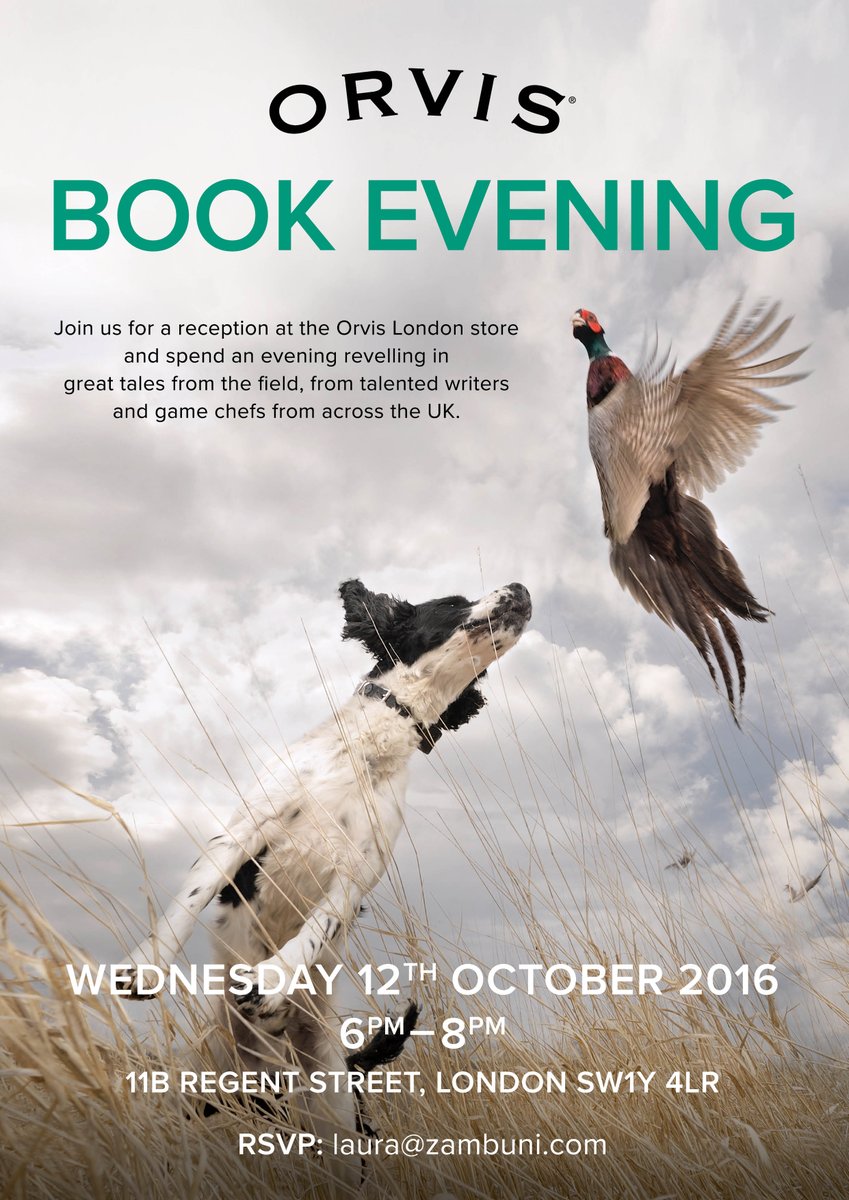 MerlinUnwin's tweet image. The best affordable #shotgun is the #hammergun! @DiggoryHadoke explains why @OrvisUK Book Evening tonight (6-8pm) @OrvisLondon.