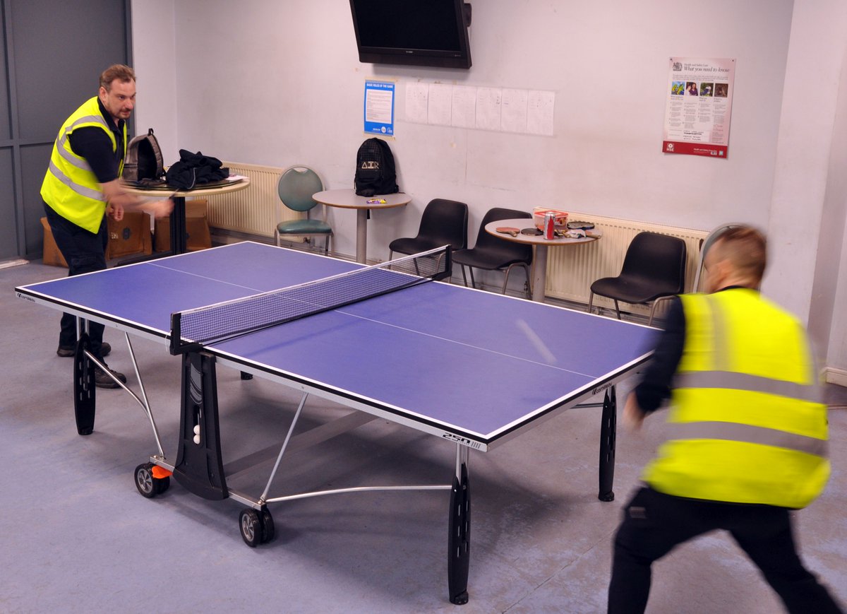 Senior_Glass's tweet photo. We've teamed up with @TableTennisENG @loop_tweets @Sport_England to introduce social #PingPong at work - wonder who'll be #DenabyChamp! https://t.co/Lpd6VMkgHs