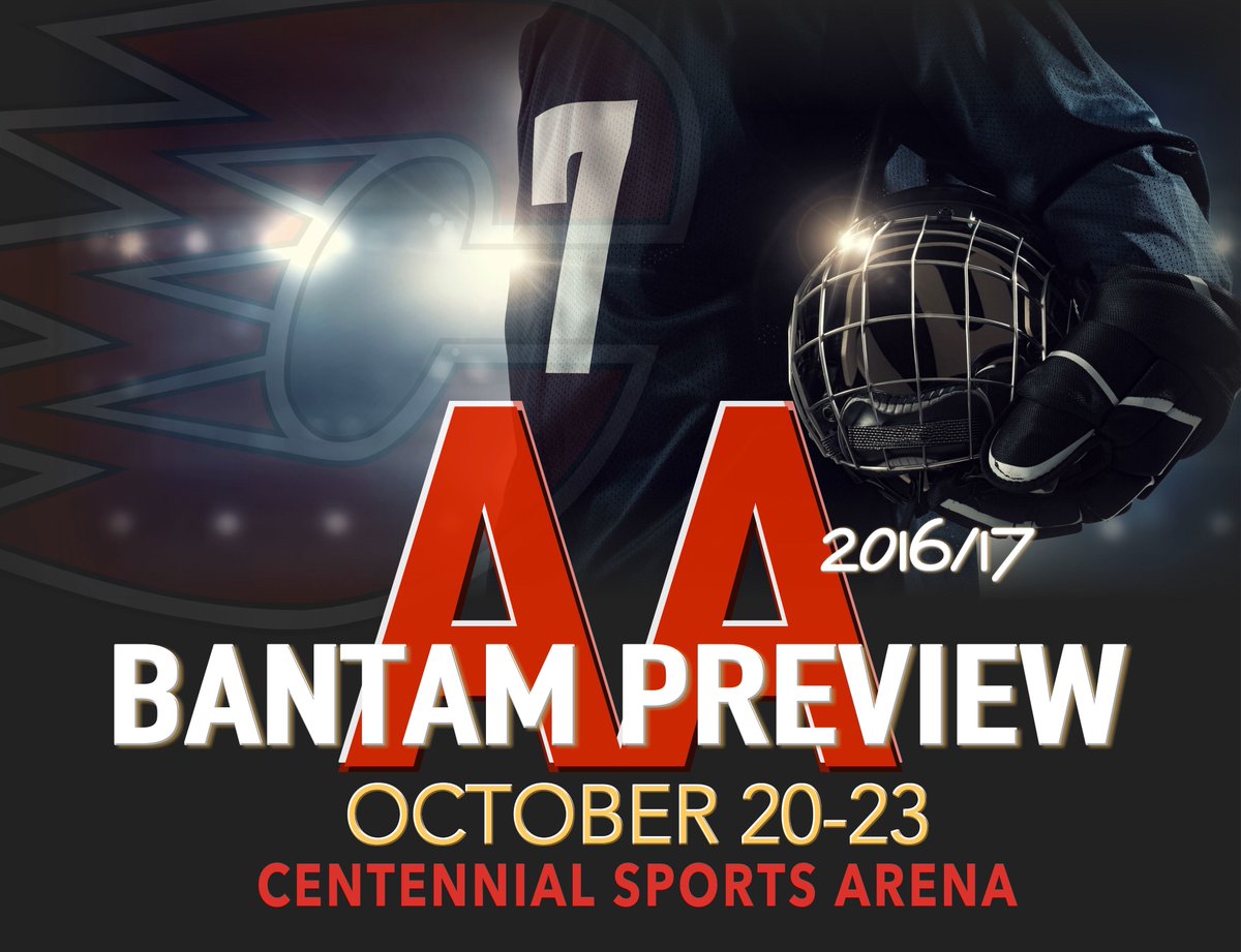 CYHANation's tweet photo. The puck drops in 8 days! Catch all the 2016 Bantam AA Preview action right here on Twitter! #BantamAAPreview https://t.co/zBsARZLzOZ